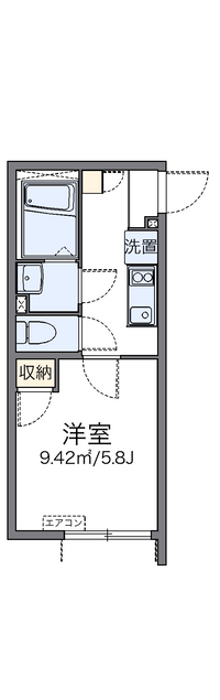 レオネクストソレイユ日吉 間取り図