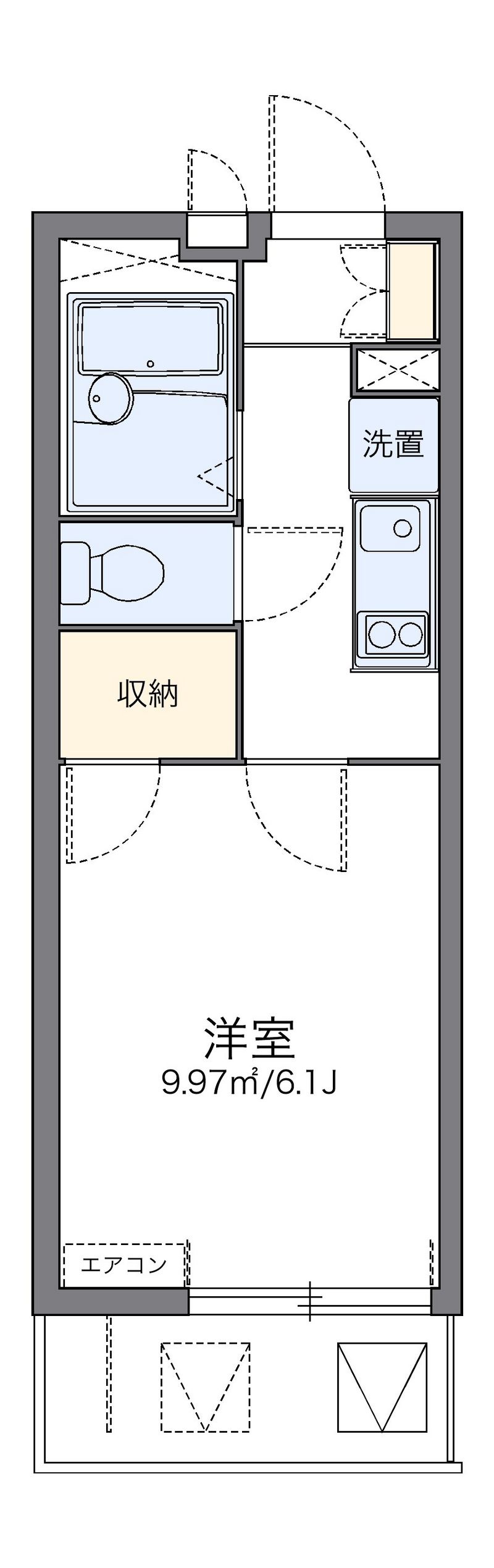 leopalace Green View Wada Floor plan