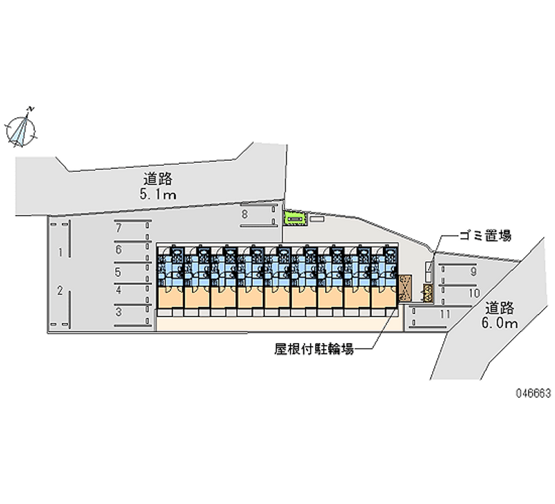 46663月租停车场