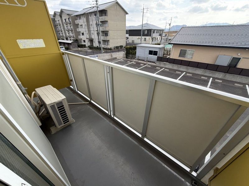 レオパレス古志大橋北サイド バルコニー