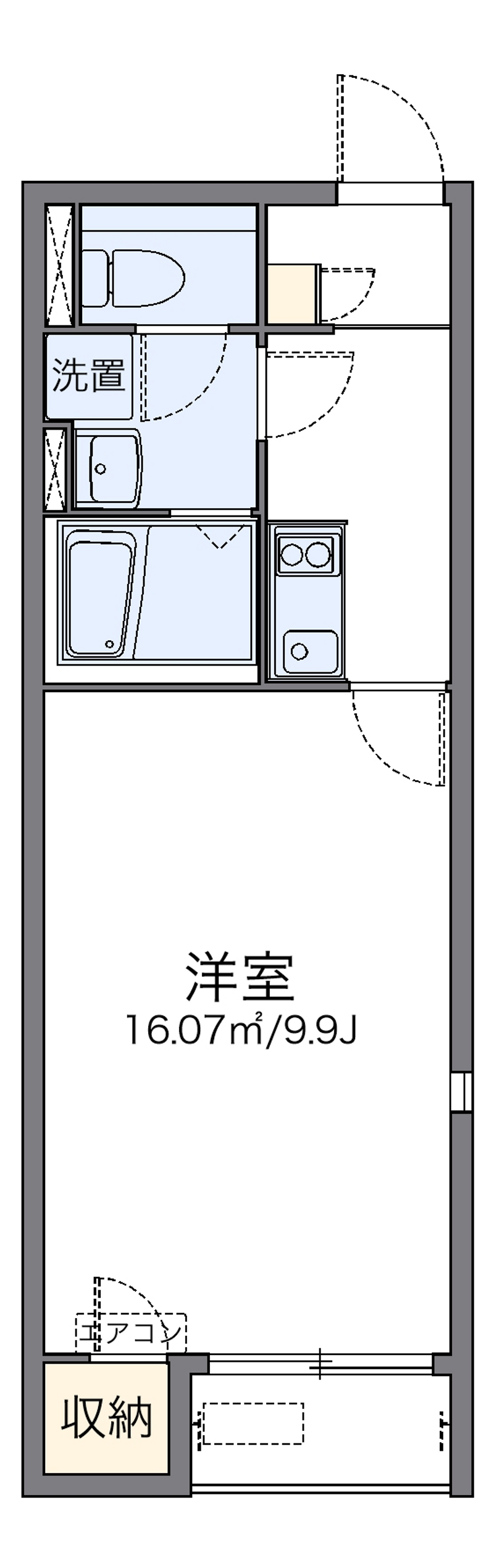 レオネクスト花みずき 間取り