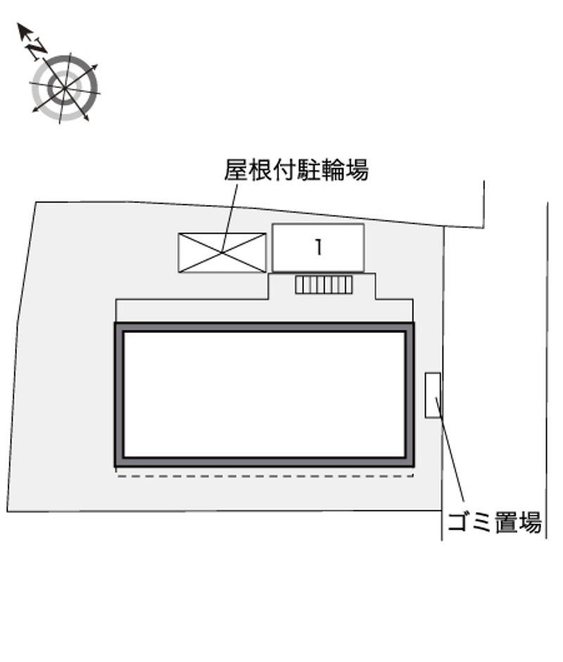 レオパレス鎌倉 配置図