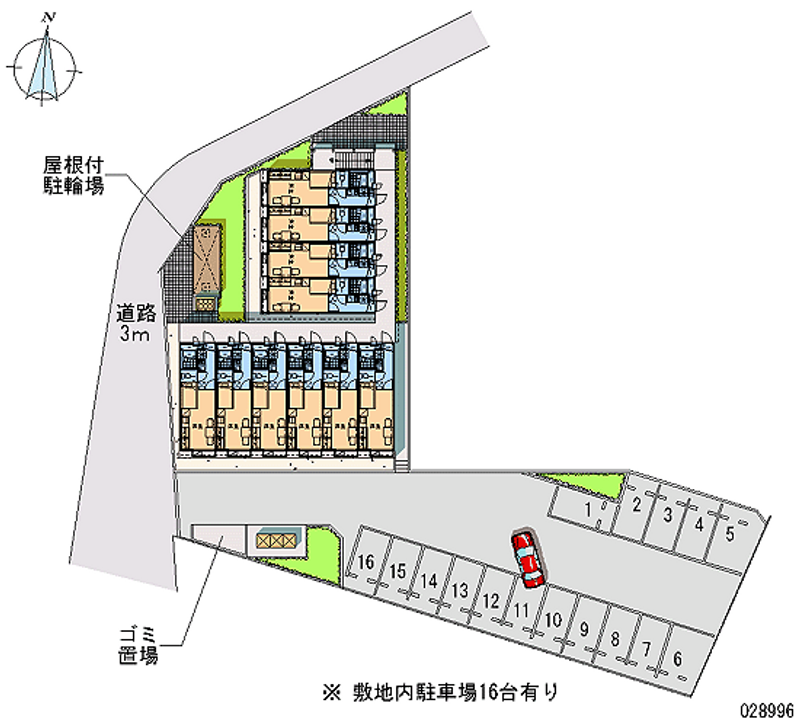 28996 Monthly parking lot