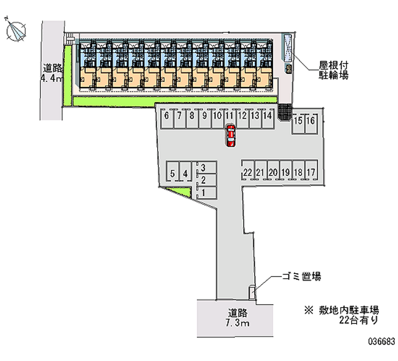 36683月租停车场