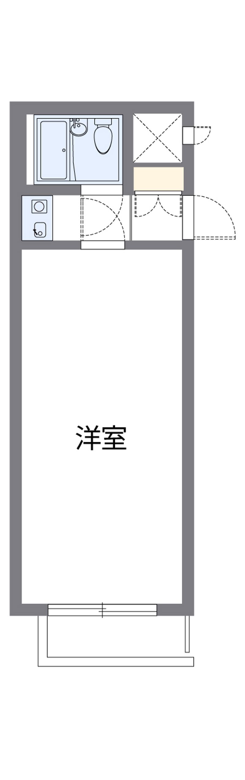 レオパレスグリーン 間取り