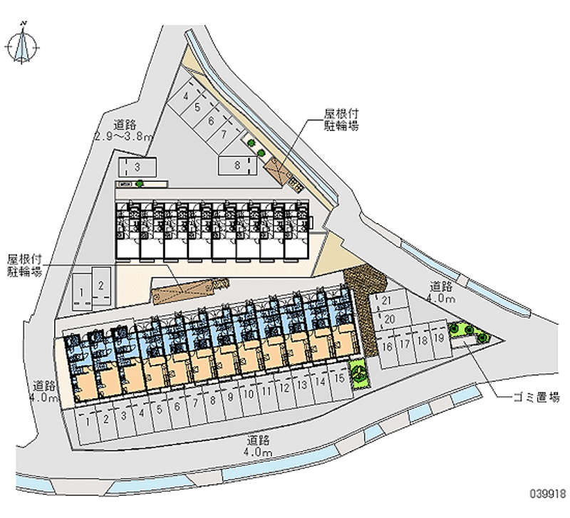 39918 Monthly parking lot