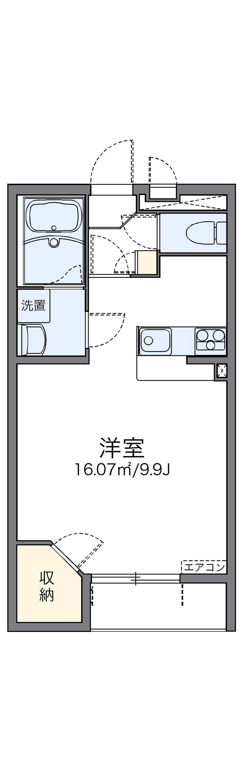 レオネクスト水口古城ヶ丘 間取図