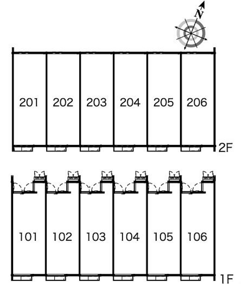 レオネクストスマイル 間取配置図