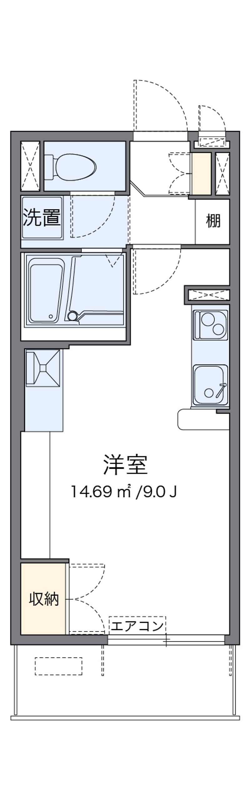 ミランダマリンカ 間取図