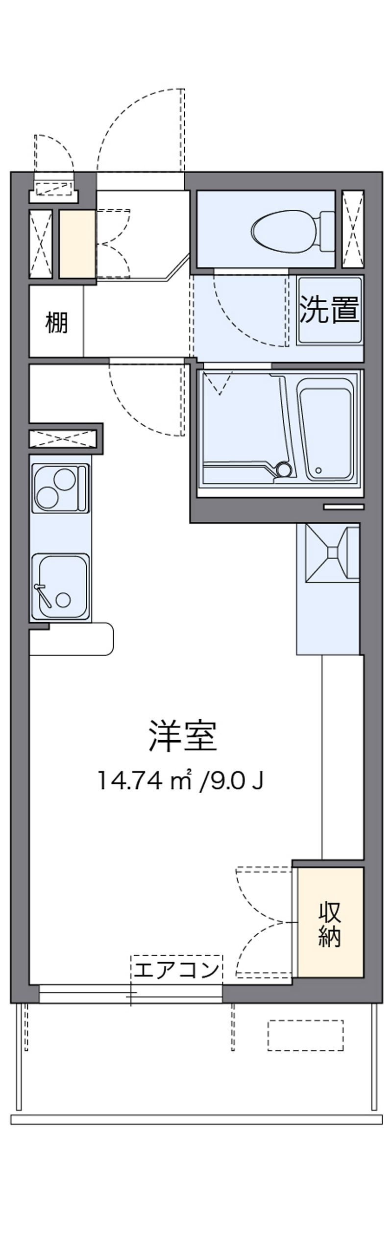 ミランダ山王 間取図