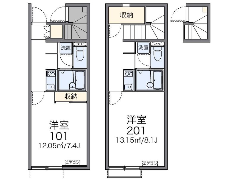 レオネクスト曳馬 間取図