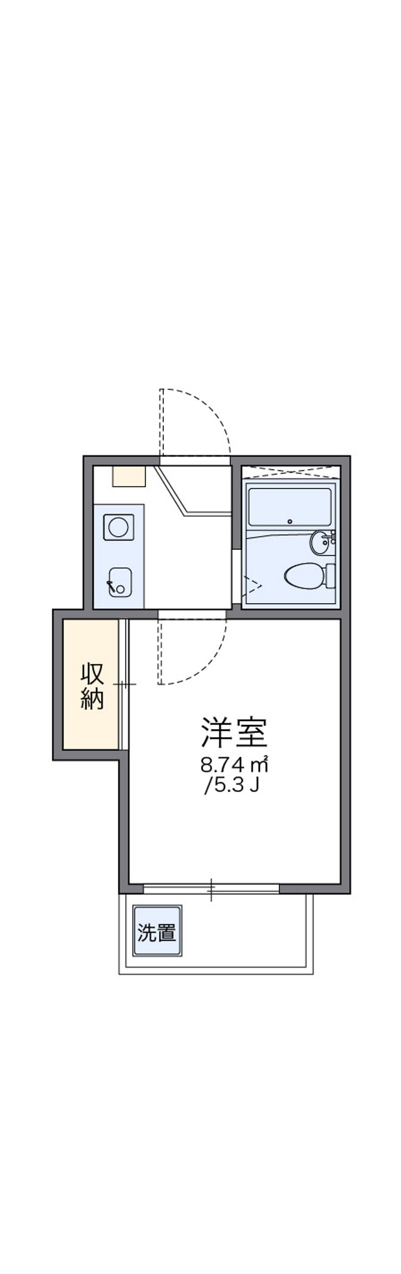 leopalace Higashi Kouenji Floor plan