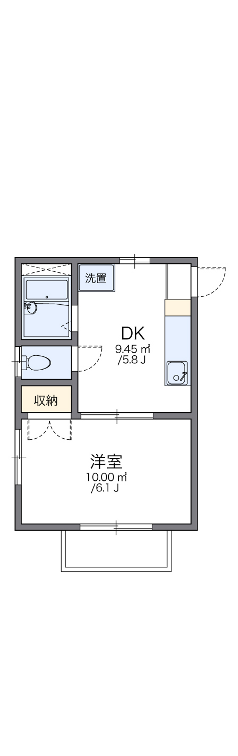leopalace Souka Dai23 Floor plan