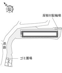 レオパレス牛田南 共用部分