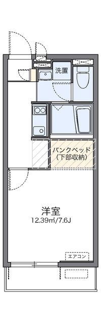 レオネクストメルベーユ　稲毛台 間取り図