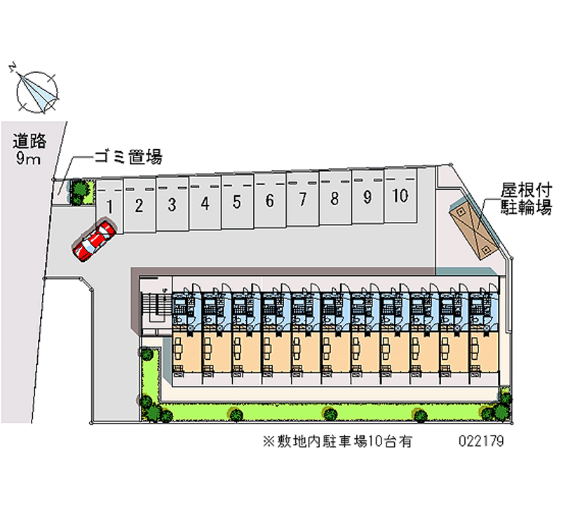 22179 월정액 주차장