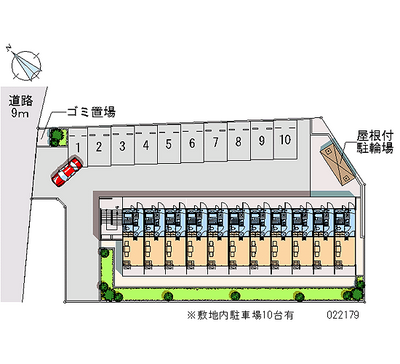 22179 bãi đậu xe hàng tháng