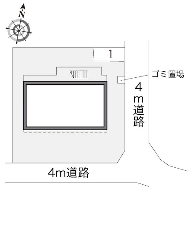 レオパレスシャルマン 配置図
