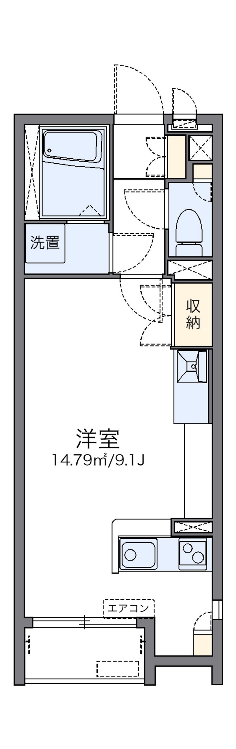 レオネクストリベルタス育和 間取図