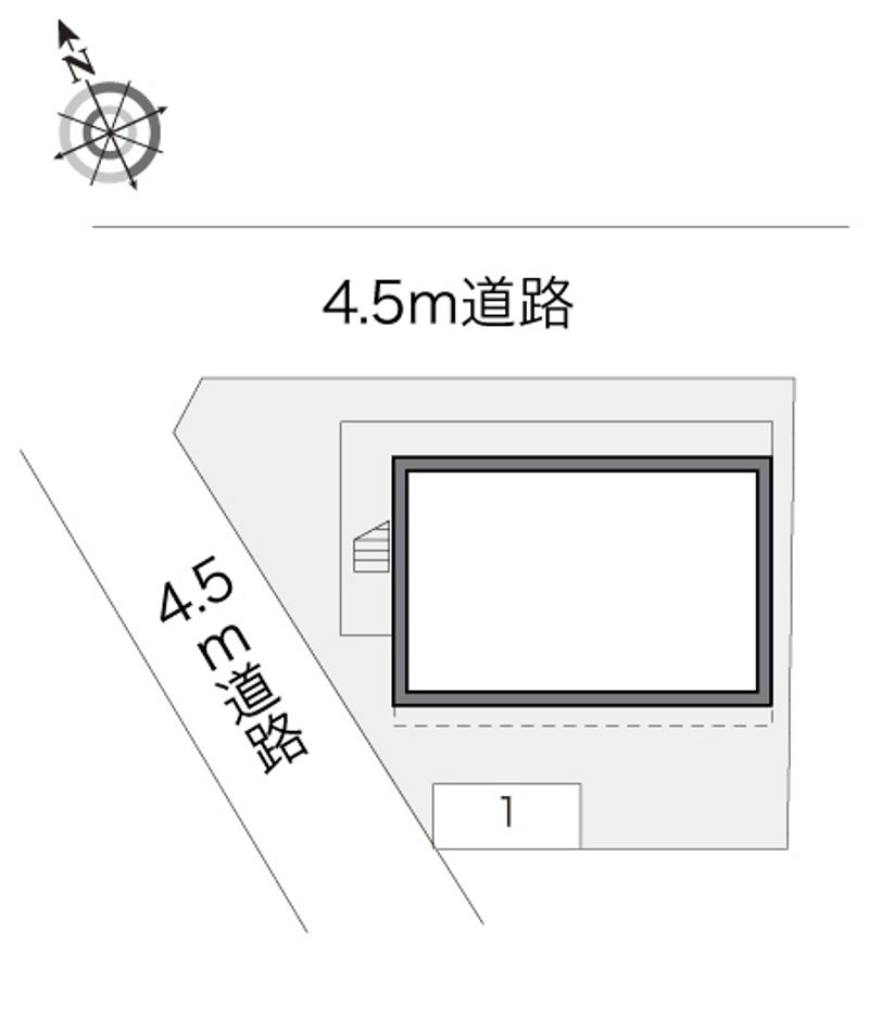 レオパレスエスペランサ公田 駐車場