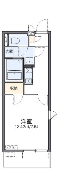 レオネクストルナルミエール越谷 間取り図