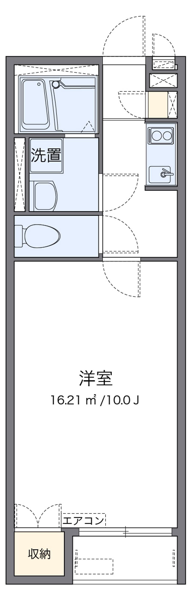 ミランダプレジュールⅡ 間取図