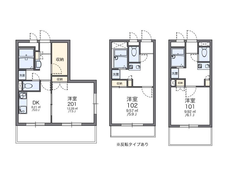 レオパレスＭＩＷＡ 間取図