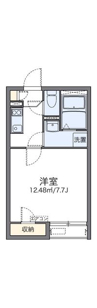 レオネクストパジェント博多 間取り図