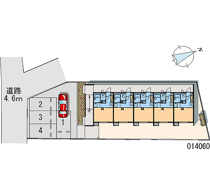 レオパレス上石田 月極駐車場