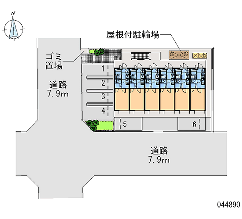 レオパレス白金 月極駐車場