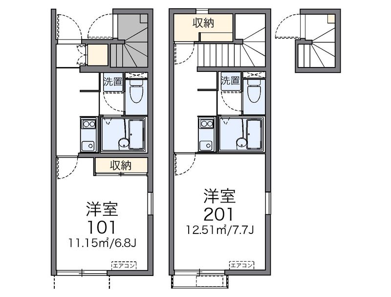 レオネクスト成城フォレスト 間取図