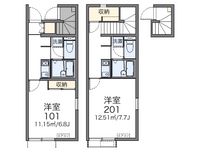 レオネクスト成城フォレスト 間取図