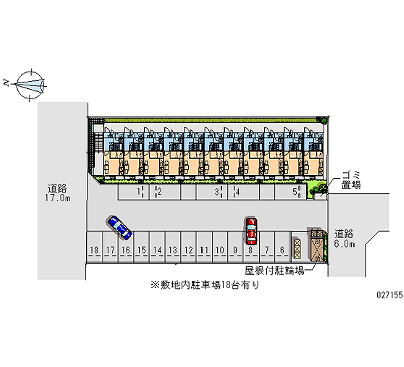 27155 Monthly parking lot