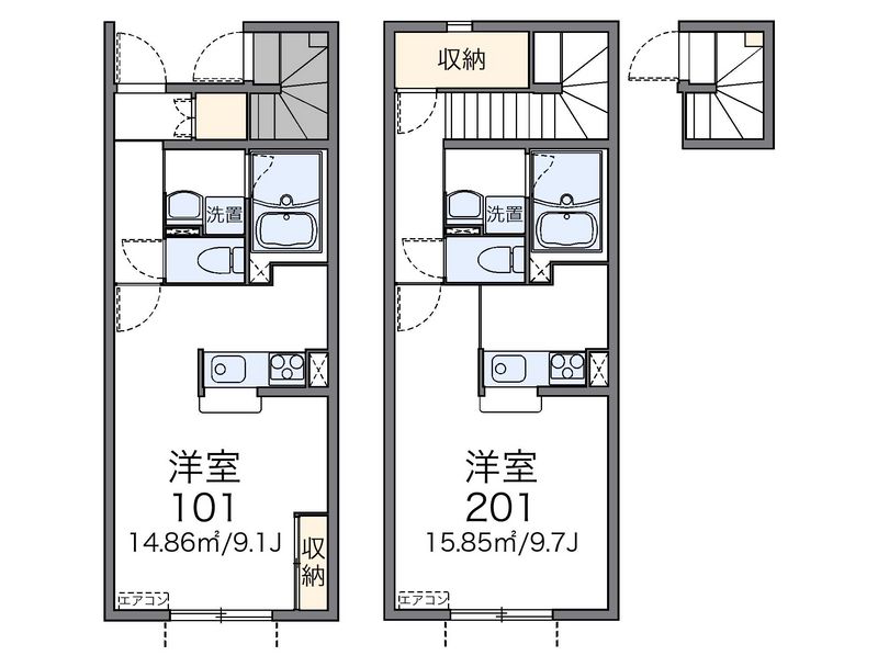 レオネクストムスクローズ 間取図