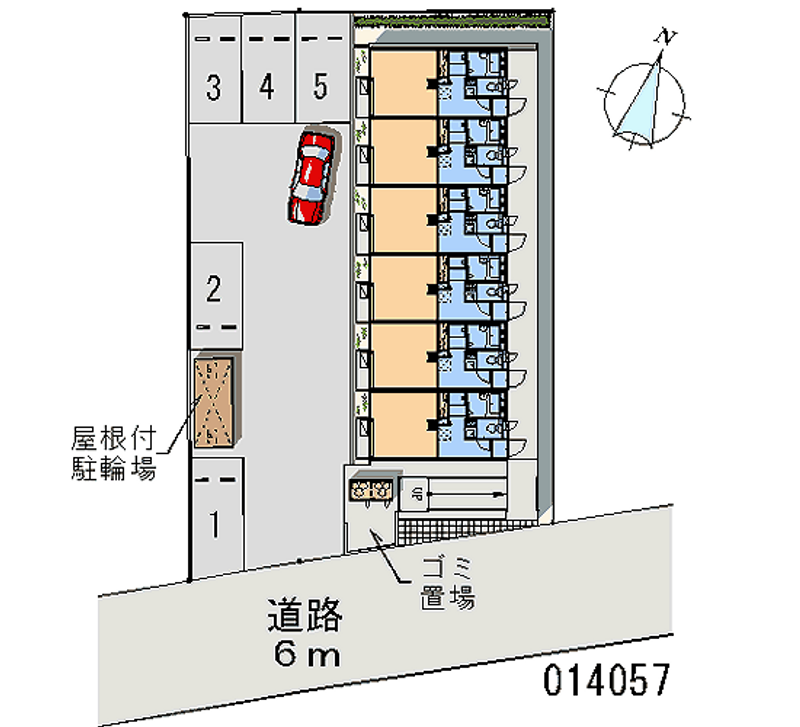 14057 Monthly parking lot