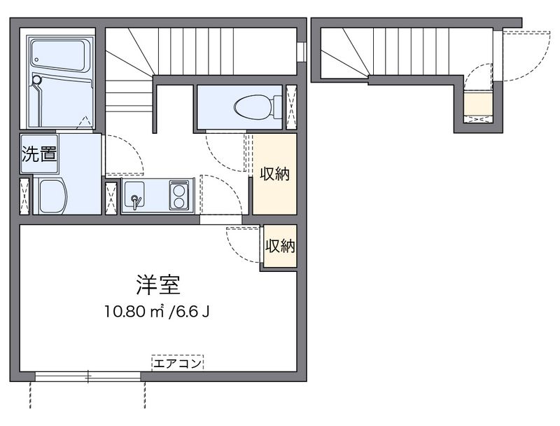 クレイノ藤 間取図