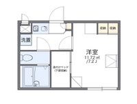 レオパレスエスペーロ本町 間取り図