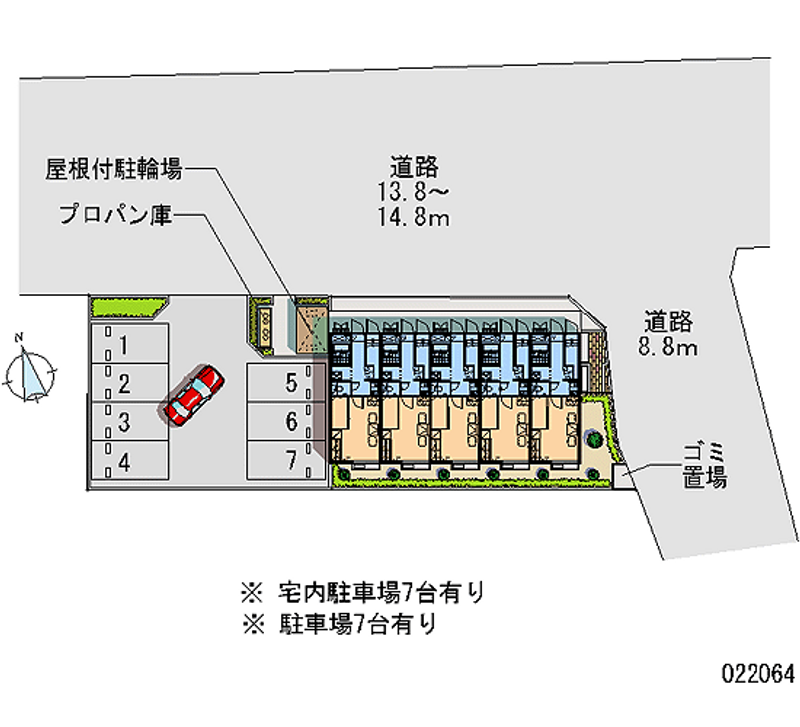 22064 Monthly parking lot