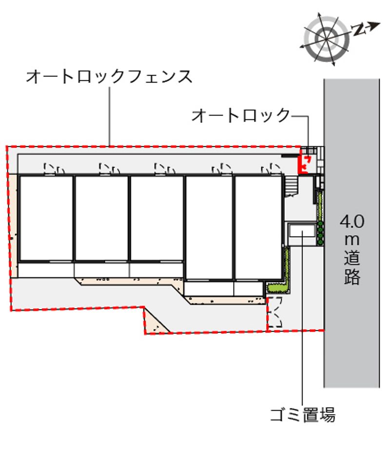 レオネクストフォレスタ 配置図