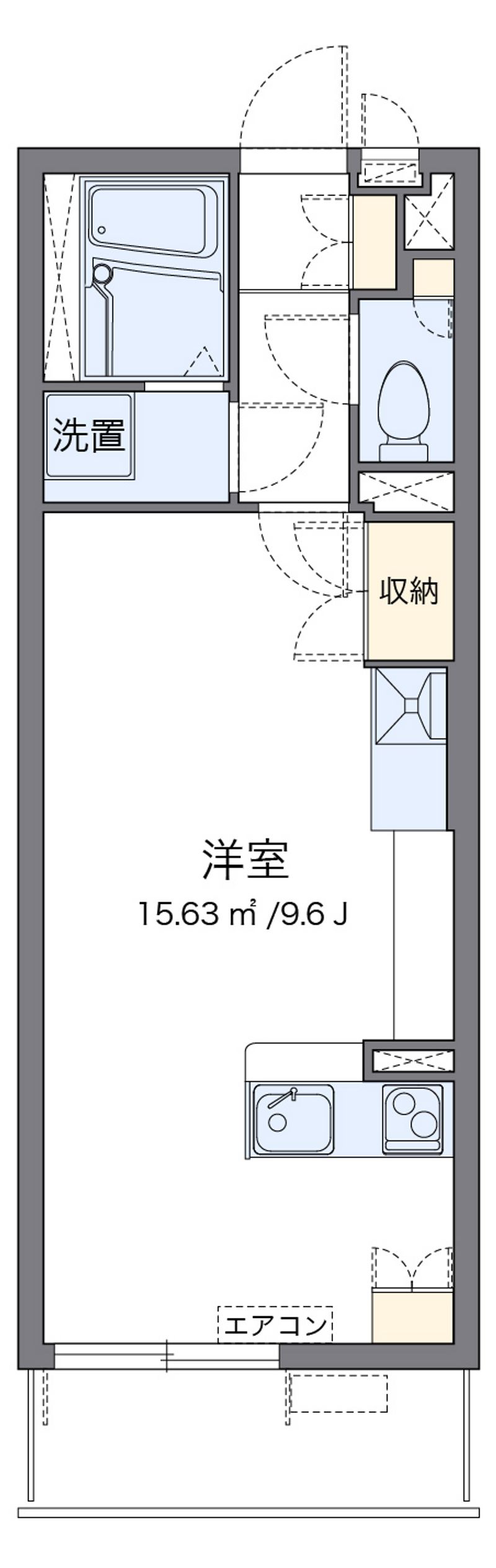 レオネクストユーカリ 間取図