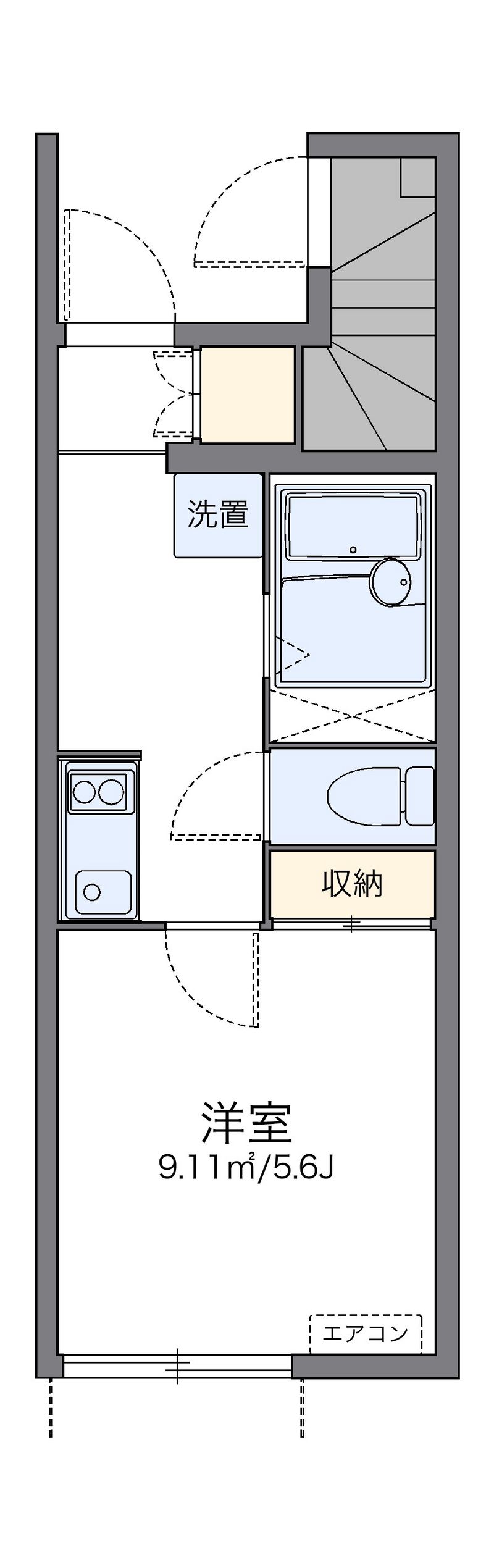 LEONEXT Flash Shinjuku 평면도