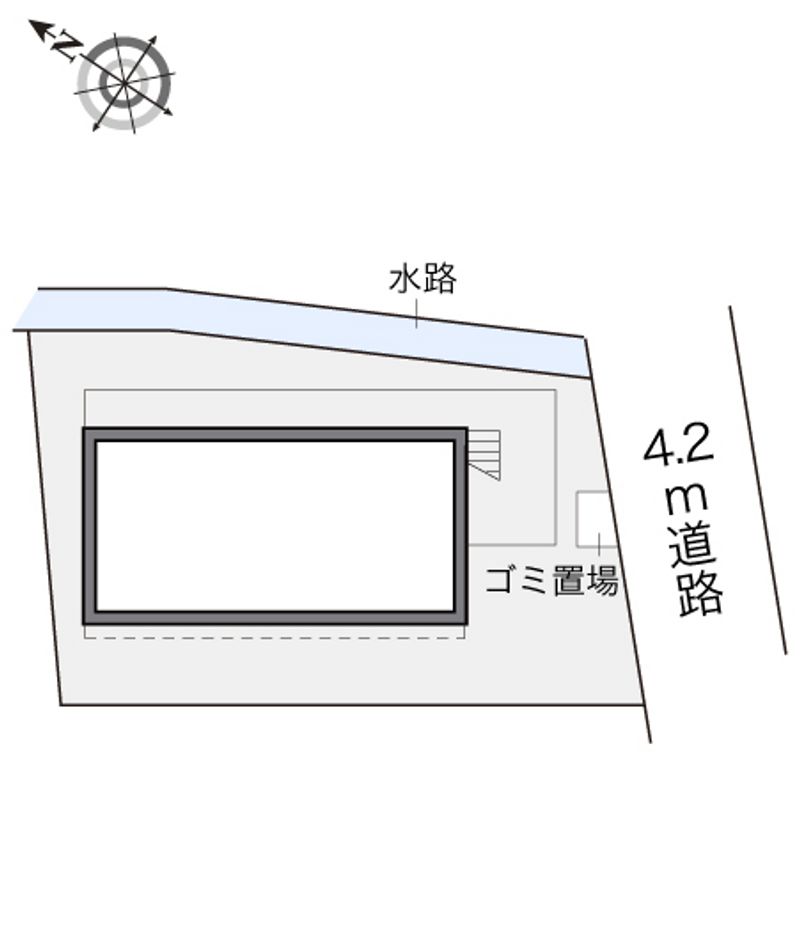 レオパレスチェリー 配置図