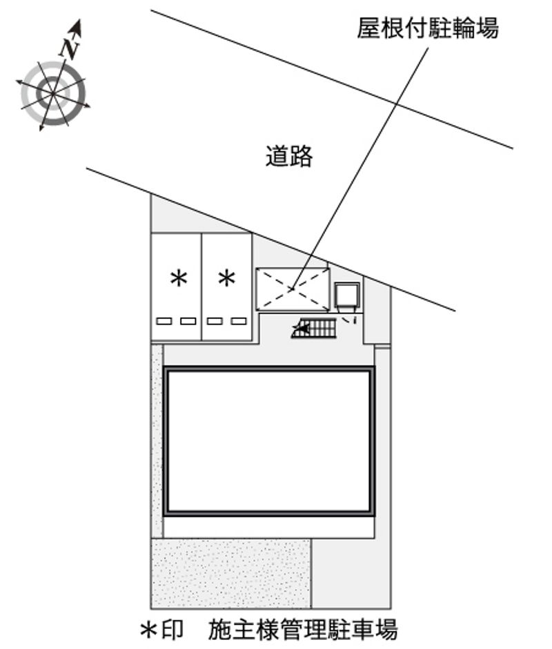レオネクスト御影中町 配置図