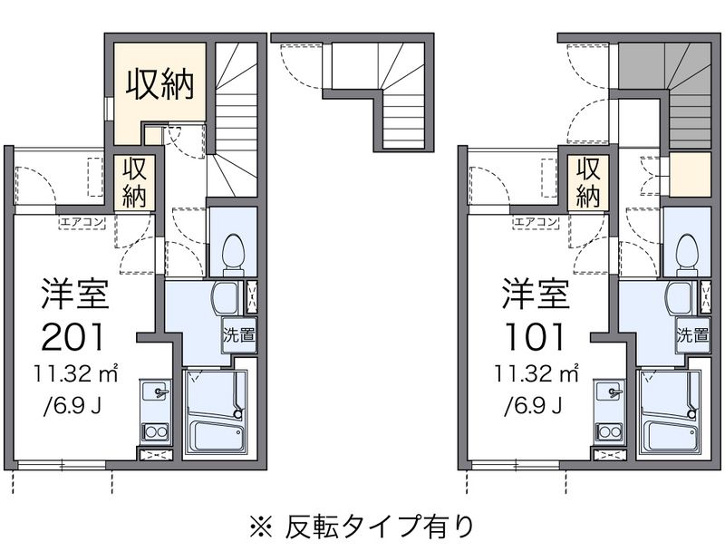 クレイノ浜田山Ｂ 間取図