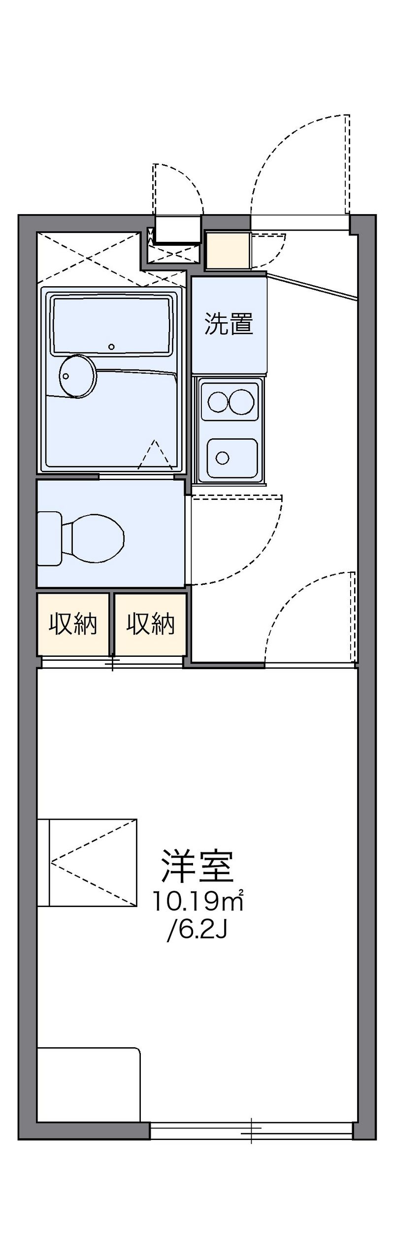 レオパレスＣＡＴ＆ＧＯＡＴ 間取図