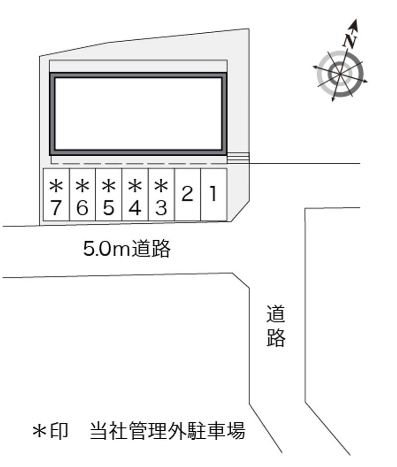 レオパレスフィオーレ 配置図