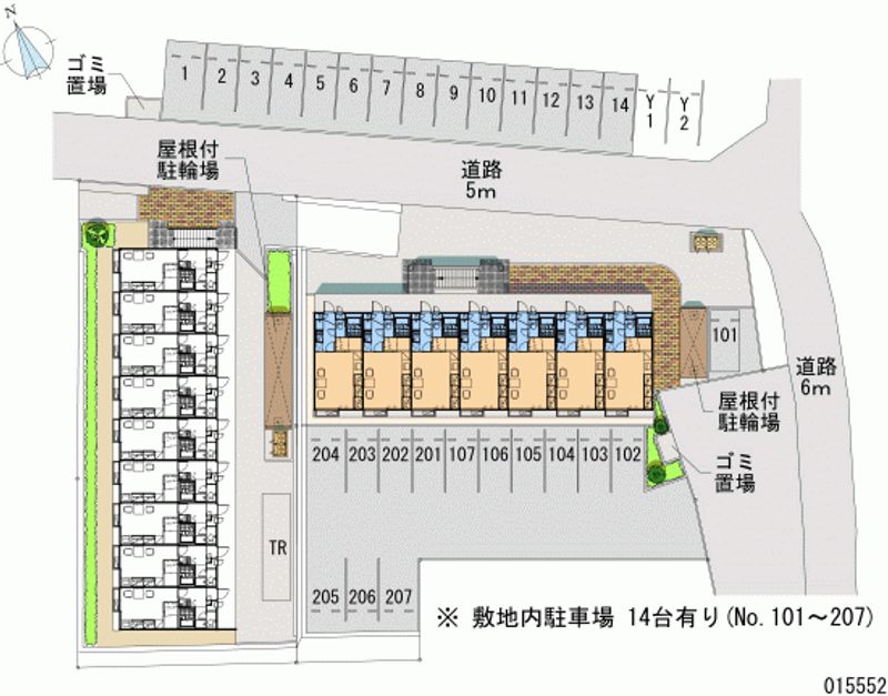 15552月租停車場