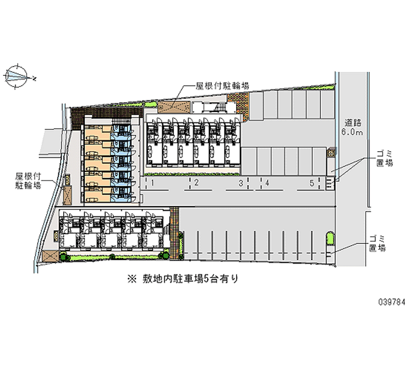 レオパレス大徳Ｃ 月極駐車場