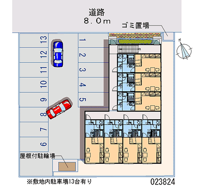 23824月租停車場