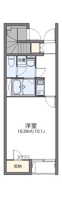レオネクストアムローゾ 間取り図